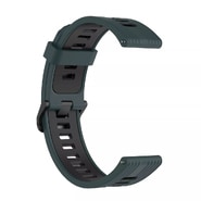 Univerzalen silikonski pas Techsuit "W002" 20mm za pametne ure - zelen