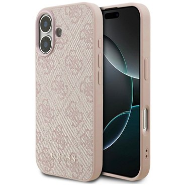 Ovitek Guess "Hardcase 4G Classic" za iPhone 17 - pink