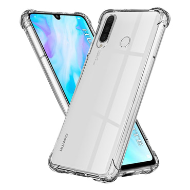 TPU gel ovitek Techsuit "Shockproof" za Huawei P30 Lite - clear