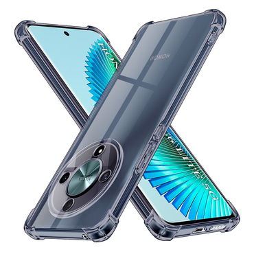 TPU gel ovitek Techsuit "Shockproof" za Honor Magic6 Lite - smoke black