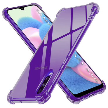 TPU gel ovitek Techsuit "Shockproof" za Samsung Galaxy A50 / A30s / A50s - smoke black
