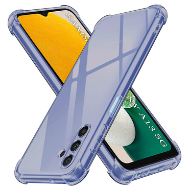 TPU gel ovitek Techsuit "Shockproof" za Samsung Galaxy A13 5G / A04S - smoke black