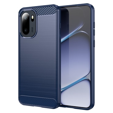 TPU gel ovitek "Brushed Carbon" za OnePlus 15R - moder