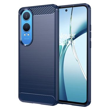 TPU gel ovitek "Brushed Carbon" za OnePlus Nord CE4 Lite - moder