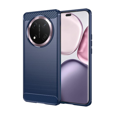 TPU gel ovitek "Brushed Carbon" za Honor X9c / Magic7 Lite - moder