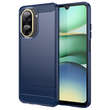 TPU gel ovitek "Brushed Carbon" za Xiaomi Redmi A5 - moder