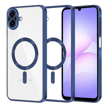 Ovitek Techsuit "Luxury Crystal MagSafe" za Samsung Galaxy A07 - temno moder