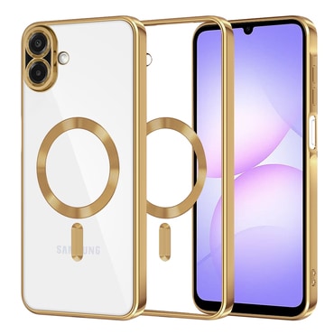 Ovitek Techsuit "Luxury Crystal MagSafe" za Samsung Galaxy A07 - zlat
