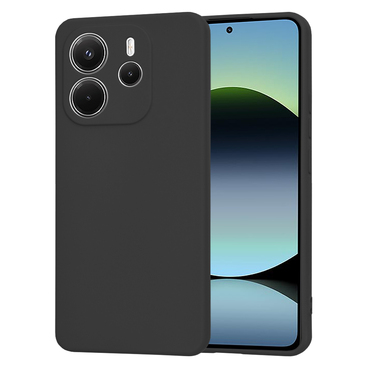 Silikonski ovitek Techsuit SoftFlex za Xiaomi Redmi Note 14 4G - črn