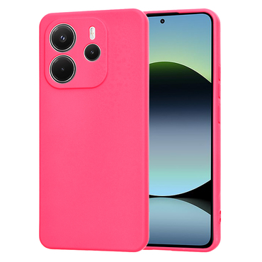 Silikonski ovitek Techsuit SoftFlex za Xiaomi Redmi Note 14 4G - roza