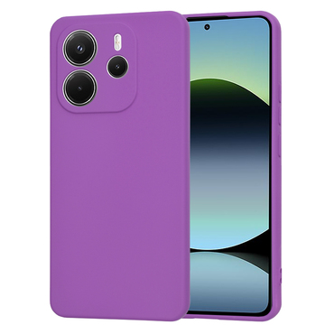 Silikonski ovitek Techsuit SoftFlex za Xiaomi Redmi Note 14 4G - vijoličen