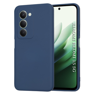 Silikonski ovitek Techsuit SoftFlex za Xiaomi Redmi 15 4G / 5G - moder