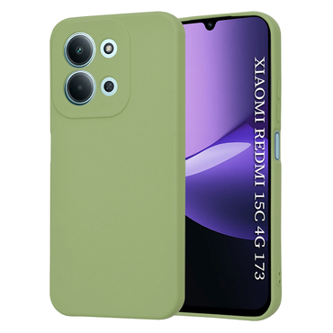 Silikonski ovitek Techsuit SoftFlex za Xiaomi Redmi 15C 4G / 5G - matcha