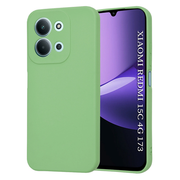 Silikonski ovitek Techsuit SoftFlex za Xiaomi Redmi 15C 4G / 5G - mint