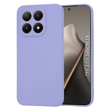 Silikonski ovitek Techsuit SoftFlex za Xiaomi 15T - svetlo vijoličen