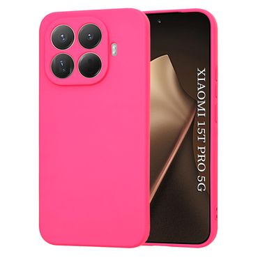 Silikonski ovitek Techsuit SoftFlex za Xiaomi 15T Pro - roza