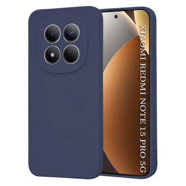 Silikonski ovitek Techsuit SoftFlex za Xiaomi Redmi Note 15 Pro 5G - moder
