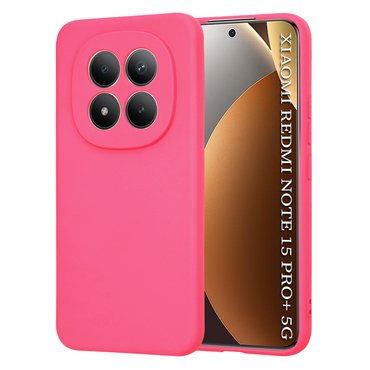 Silikonski ovitek Techsuit SoftFlex za Xiaomi Redmi Note 15 Pro Plus / Poco M8 Pro - roza