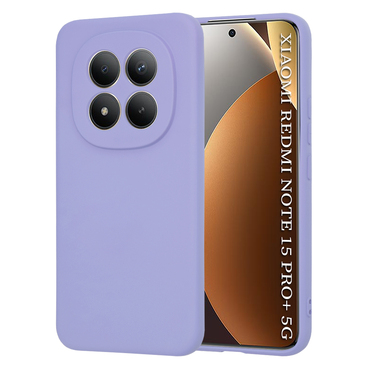 Silikonski ovitek Techsuit SoftFlex za Xiaomi Redmi Note 15 Pro Plus / Poco M8 Pro - svetlo vijoličen
