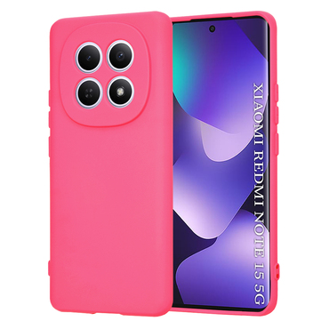 Silikonski ovitek Techsuit SoftFlex za Xiaomi Redmi Note 15 4G / Redmi Note 15 5G / Poco M8 - roza