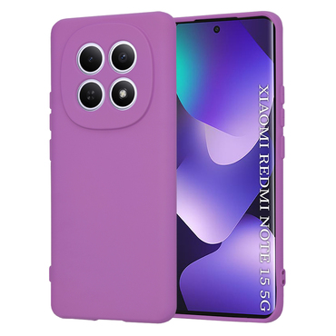 Silikonski ovitek Techsuit SoftFlex za Xiaomi Redmi Note 15 4G / Redmi Note 15 5G / Poco M8 - vijoličen