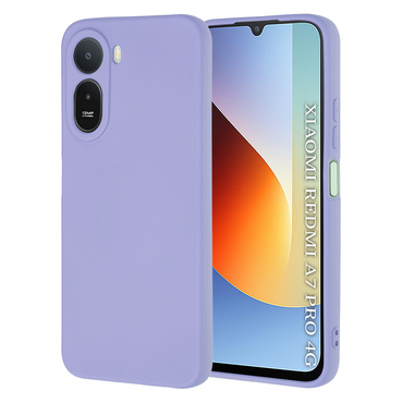 Silikonski ovitek Techsuit SoftFlex za Xiaomi Redmi A7 Pro - svetlo vijoličen