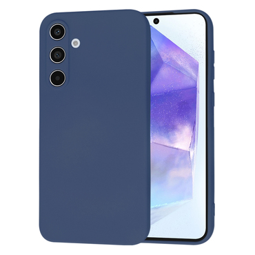 Silikonski ovitek Techsuit SoftFlex za Samsung Galaxy A55 - moder