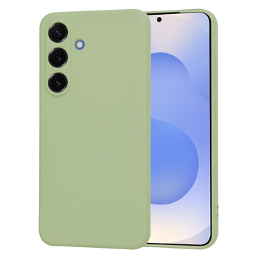 Silikonski ovitek Techsuit SoftFlex za Samsung Galaxy S25 - matcha