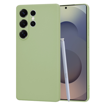 Silikonski ovitek Techsuit SoftFlex za Samsung Galaxy S25 Ultra - matcha