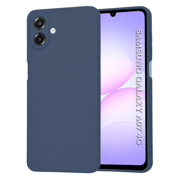 Silikonski ovitek Techsuit SoftFlex za Samsung Galaxy A07 - moder