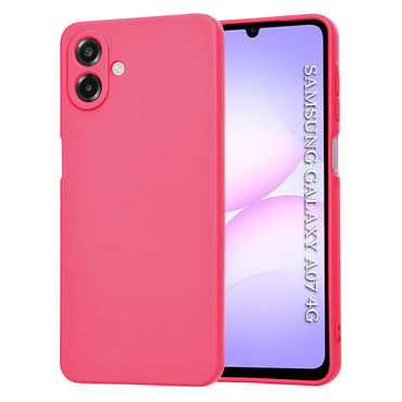 Silikonski ovitek Techsuit SoftFlex za Samsung Galaxy A07 - roza