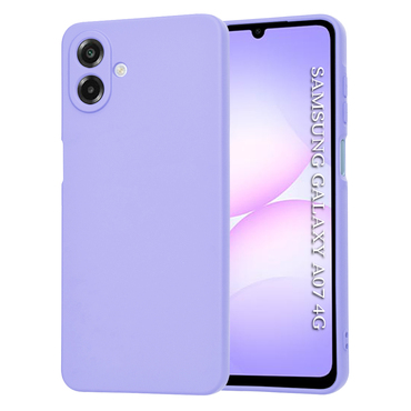 Silikonski ovitek Techsuit SoftFlex za Samsung Galaxy A07 - svetlo vijoličen