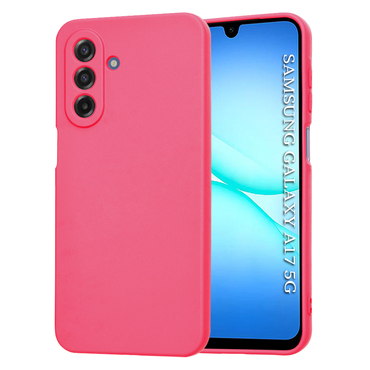 Silikonski ovitek Techsuit SoftFlex za Samsung Galaxy A17 4G / A17 5G - roza