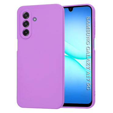 Silikonski ovitek Techsuit SoftFlex za Samsung Galaxy A17 4G / A17 5G - vijoličen