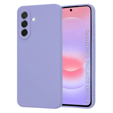 Silikonski ovitek Techsuit SoftFlex za Samsung Galaxy A36 / A37 - svetlo vijoličen
