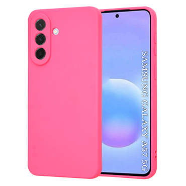 Silikonski ovitek Techsuit SoftFlex za Samsung Galaxy A57 - roza
