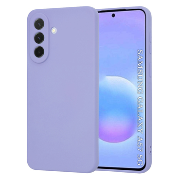 Silikonski ovitek Techsuit SoftFlex za Samsung Galaxy A57 - svetlo vijoličen