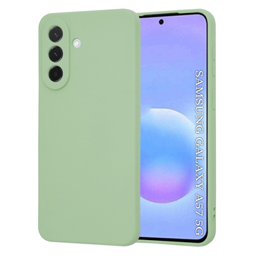 Silikonski ovitek Techsuit SoftFlex za Samsung Galaxy A57 - mint