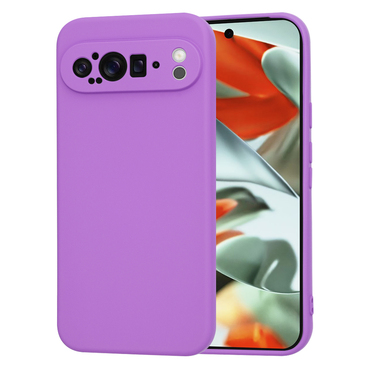 Silikonski ovitek Techsuit SoftFlex za Google Pixel 9 Pro XL - vijoličen