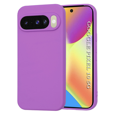 Silikonski ovitek Techsuit SoftFlex za Google Pixel 10 / 10 Pro - vijoličen