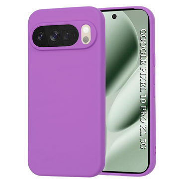 Silikonski ovitek Techsuit SoftFlex za Google Pixel 10 Pro XL - vijoličen
