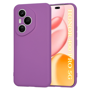 Silikonski ovitek Techsuit SoftFlex za Honor 400 Pro - vijoličen