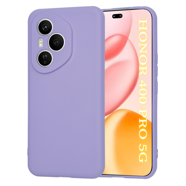 Silikonski ovitek Techsuit SoftFlex za Honor 400 Pro - svetlo vijoličen