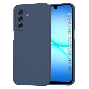 Silikonski ovitek Techsuit SoftFlex za Samsung Galaxy A17 4G / A17 5G - moder