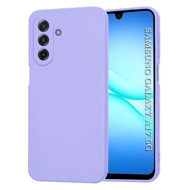 Silikonski ovitek Techsuit SoftFlex za Samsung Galaxy A17 4G / A17 5G - svetlo vijoličen