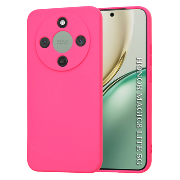 Silikonski ovitek Techsuit SoftFlex za Honor Magic8 Lite - roza