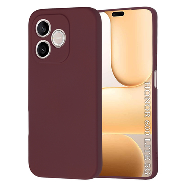 Silikonski ovitek Techsuit SoftFlex za Honor 600 Lite - temno rdeč