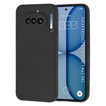 Silikonski ovitek Techsuit SoftFlex za Nothing Phone (4a) - črn