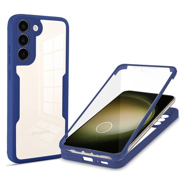 Hibridni Full body ovitek Techsuit "ColorVerse 360" za Samsung Galaxy S23 Plus - blue