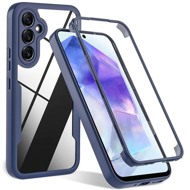 Hibridni Full body ovitek Techsuit "ColorVerse 360" za Samsung Galaxy A35 - blue